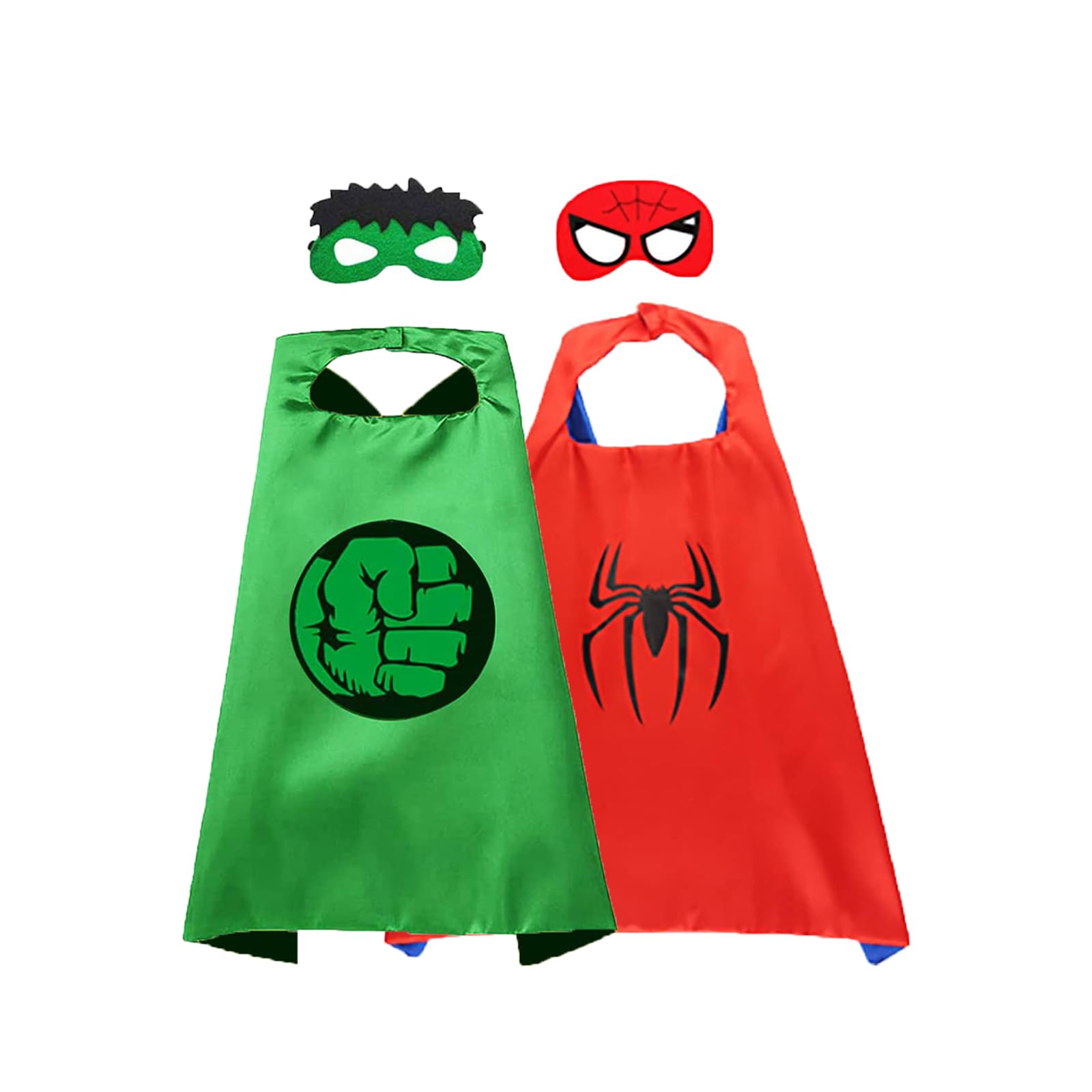 GREAHWD Capas superheroes niños, disfraz superheroe regalo niño 3-9 años superheroes juguetes
