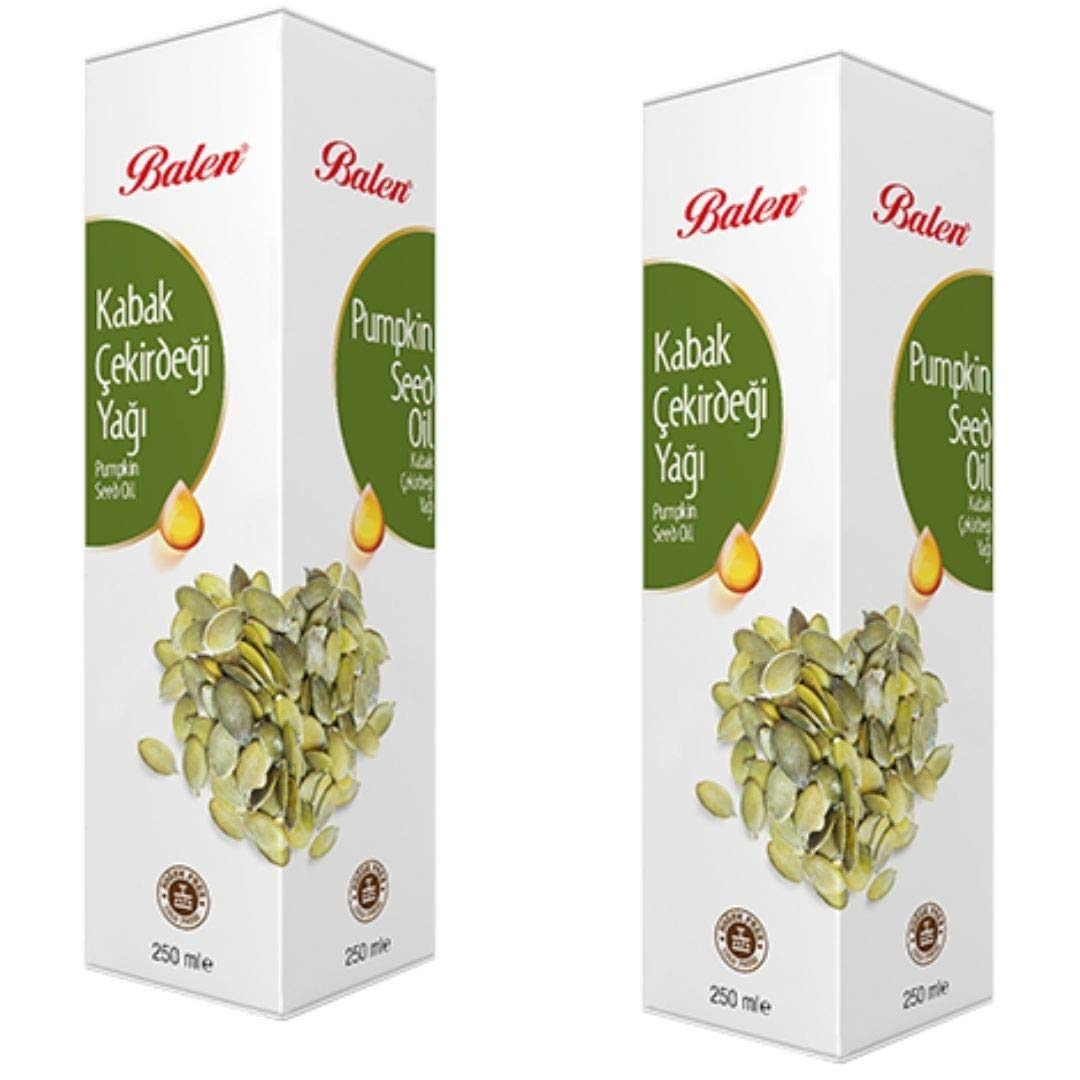 Balen Kabak Çekirdeği Yağı 250 ml x 2 Adet