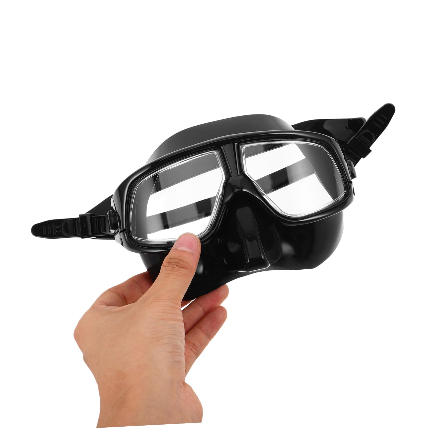 HANABASS de Snorkel con Correa Ajustable para Natación y Buceo Gafas de Piscina con Sello y Diseño Volumen para y Fotografía Submarina Cómoda y Resistente para Diversas Faciales