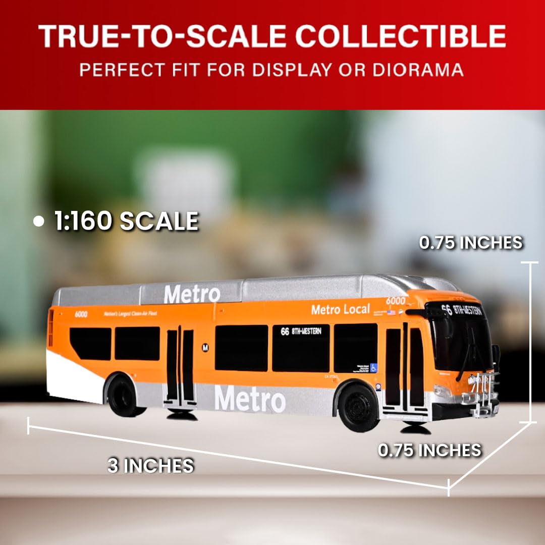 Amazon.com: Iconic Replicas NFI Xcelsior XN40 Transit Bus: Los