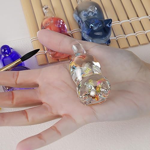 Miniatura 7 de Moldes de silicona 3D para manualidades de resina, gatos de dibujos animados, moldes de resina epoxi, molde de silicona de yeso para gatito, postura