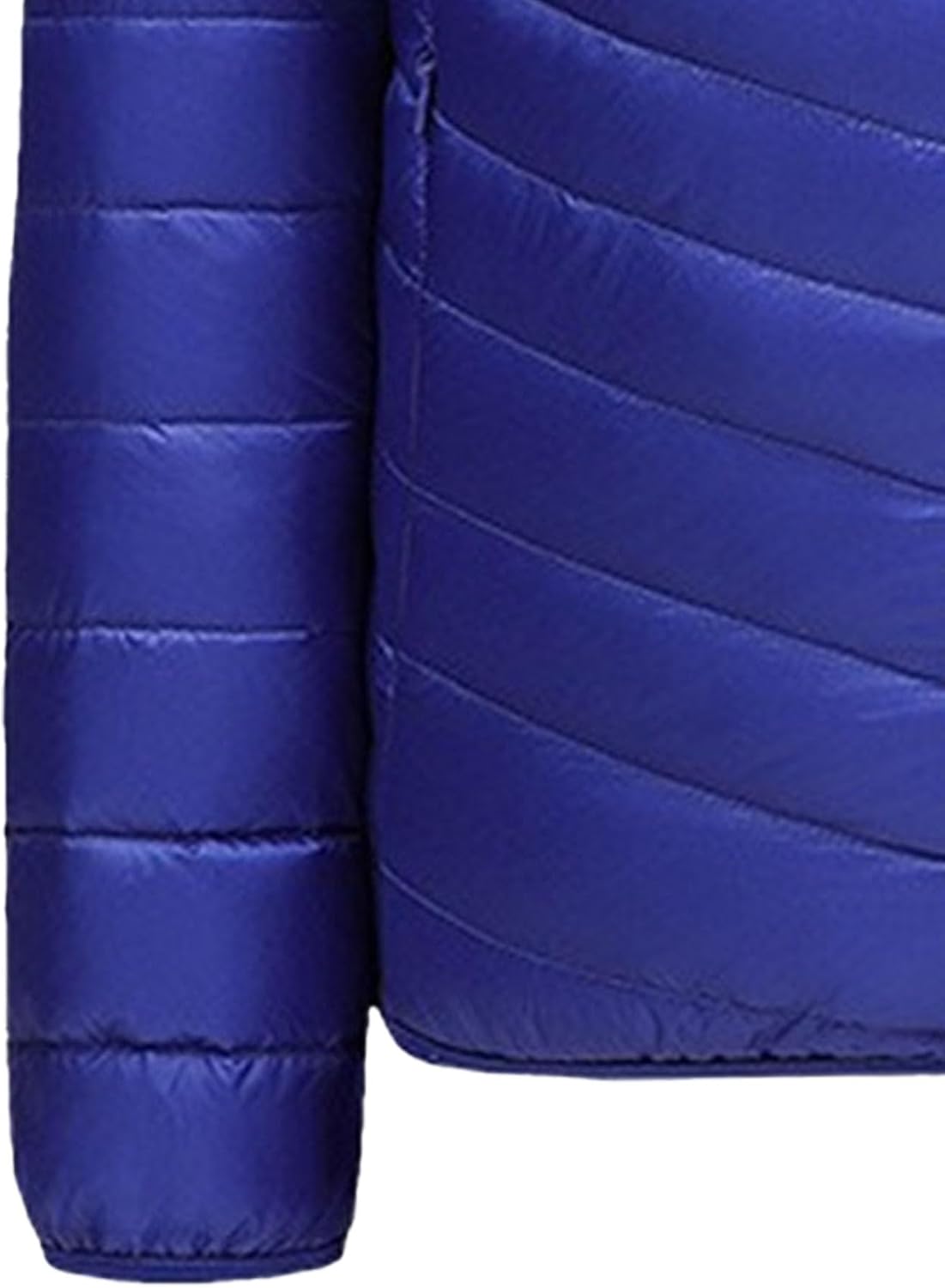 Winter Coats for Men Stand Collar Full Zip Lightweight Packable Puffer Jacket Casual Outerwear Warm Down Jacket