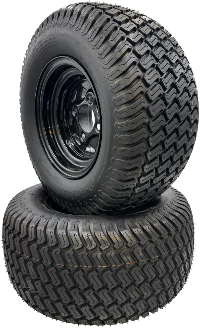 Set of 2-20x10.00-10 Wheel Assembly (Compatible with Toro 139-5849)