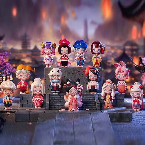 Miniatura 2 de POP MART Zoe Monster Story Series - Caja exclusiva de figuras de acción de 12 piezas, caja a granel, juguete de arte popular coleccionable, figura