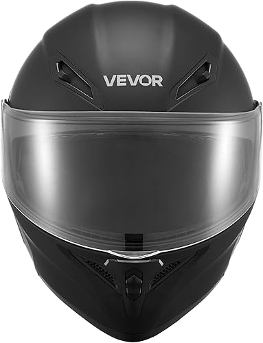 Miniatura 9 de VEVOR Motorcycle Helmet DOT Approved, Adult Motocross Dirt Bike Helmet with Large Clear Visor, Comfortable Motorbike Racing Street with Detachable