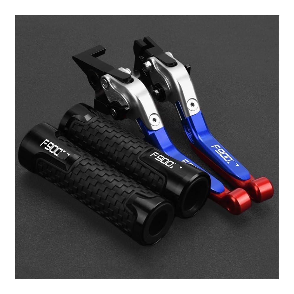PLIQVBN Clutch Brake shafts for F900XR F 900XR F900 XR f900xr Motorcycle CNC Aluminum Adjustable Brake Clutch Levers Hand Handlebar Grips Ends