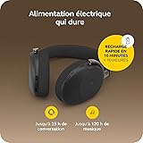 Jabra Evolve3 85 Casque Over-Ear Bluetooth sans Fil avec Micro et Station de Charge pour Travail, USB-C, IA Appel Vocal, ANC Adaptative, 25h, Compatible Applications de réunion, Noir - 4
