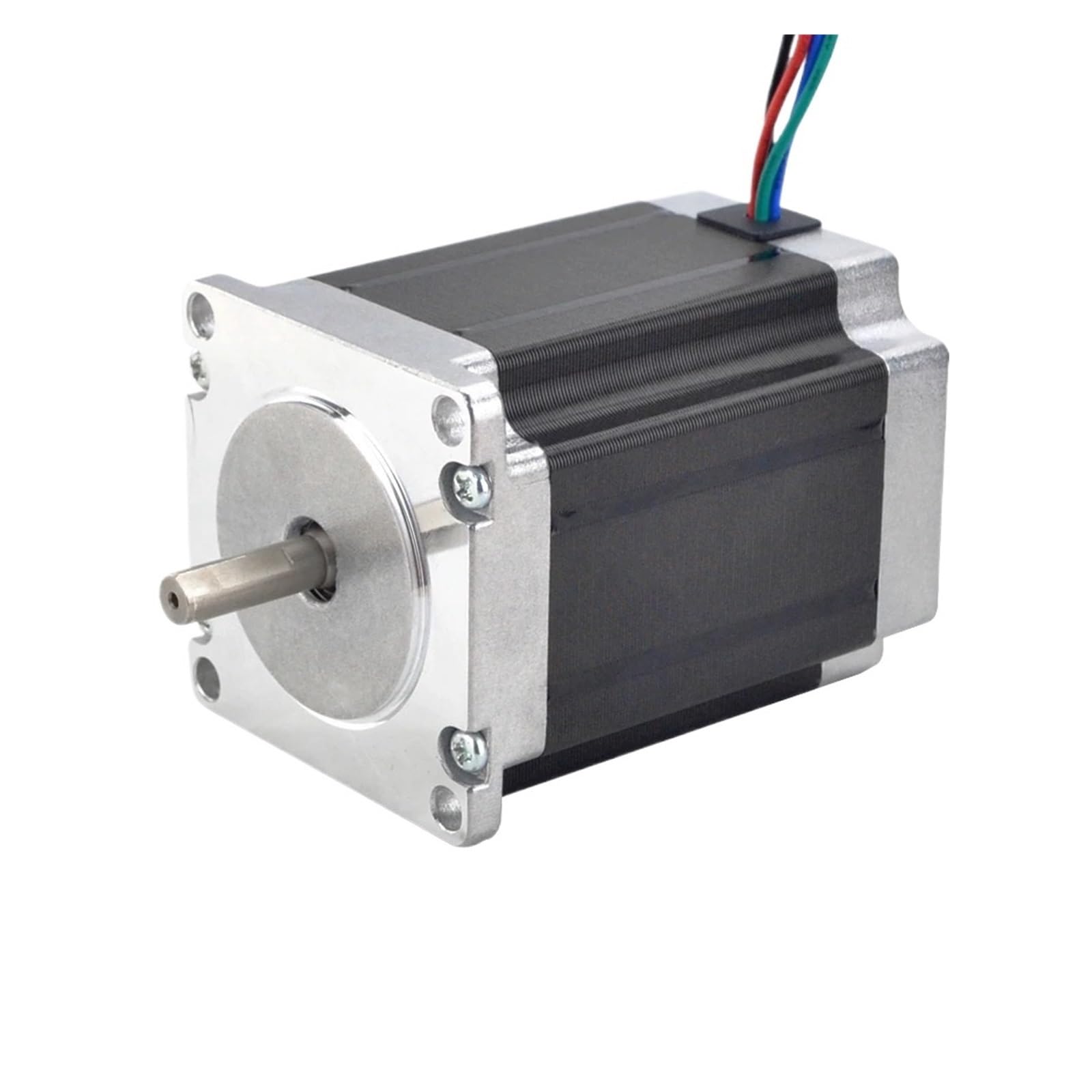Schrittmotor Nema 23 Schrittmotor 3Nm/1,9Nm/1,26Nm 4-adrig 2,8A/4,2A 57 Motor Schrittmotor for 3D-Drucker CNC-Gravur-Fräsmaschine(1.26Nm-6.35mm)