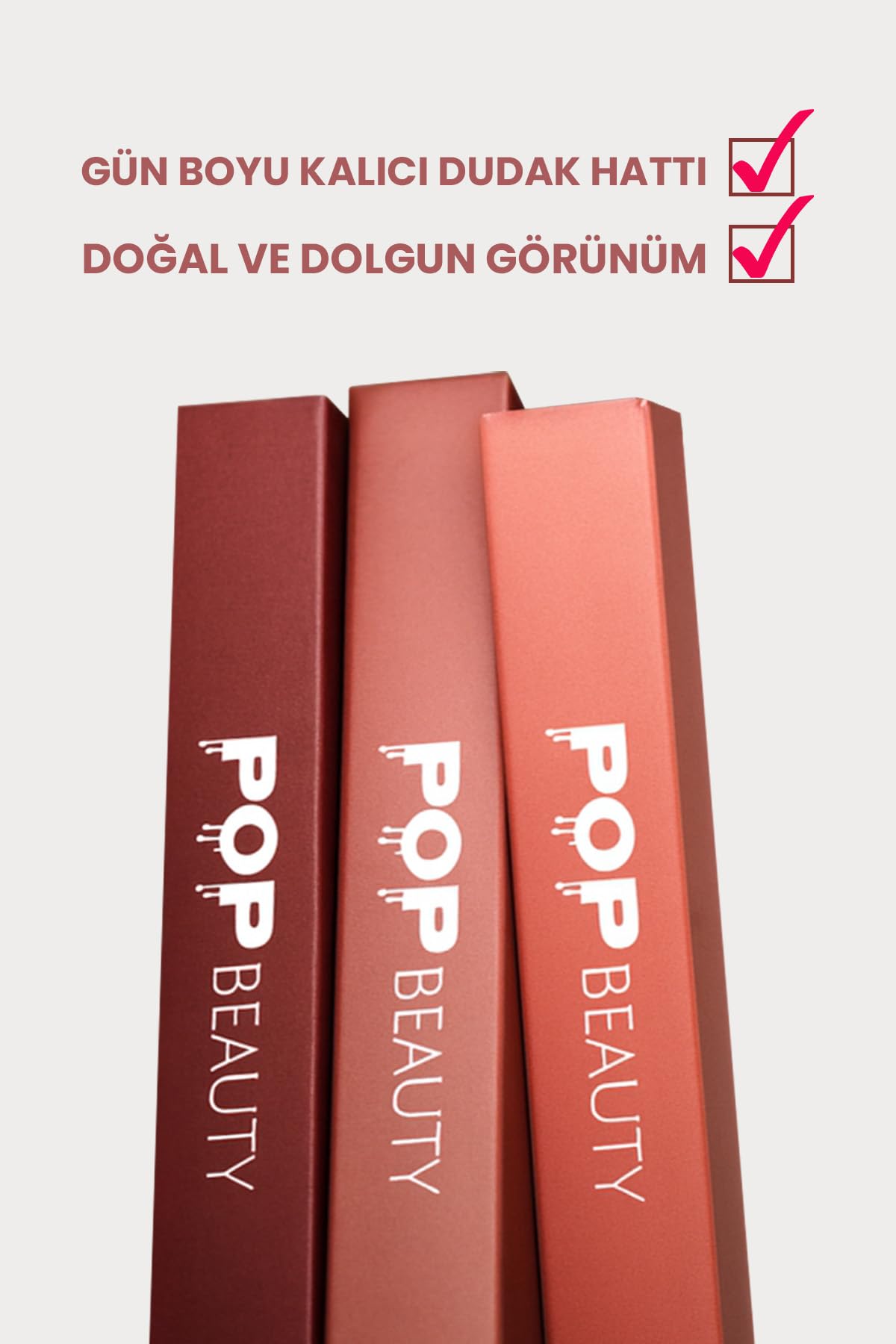 Pop Beauty Peel Off Dudak Kalemi, P01