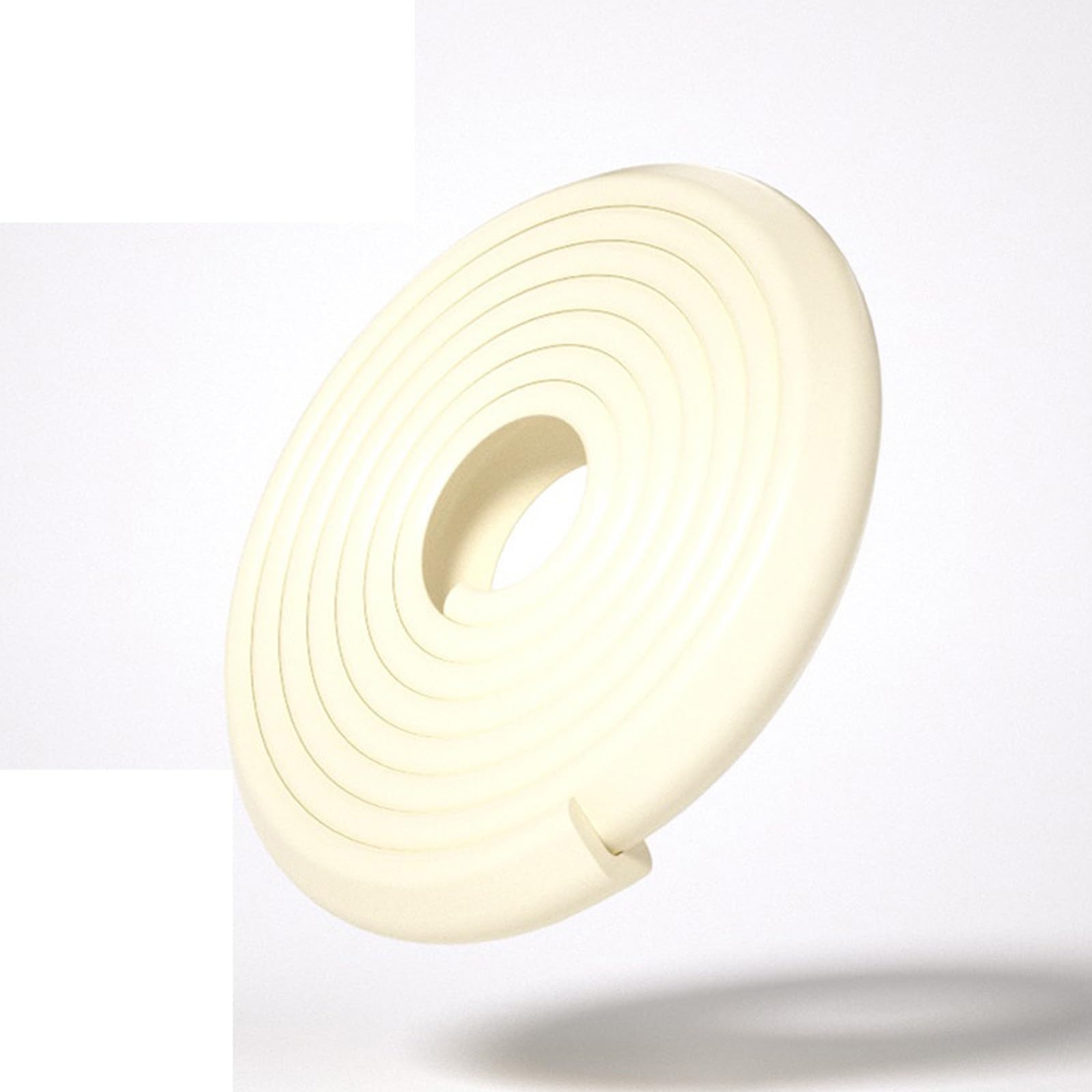 2m,5m,Protectors Table Edge Safe Corner,L Shape,with Strong Adhesive Tape,NonToxic And Safe,Proofing,for Sharp Corners And Edges(Beige,5M)