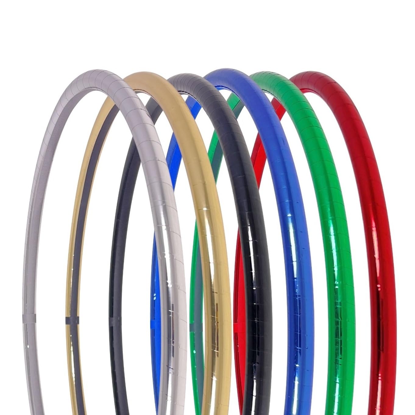 Hoopomania Circus Hula Hoop, metaliczne kolory Ø70/75/80/85/90cm