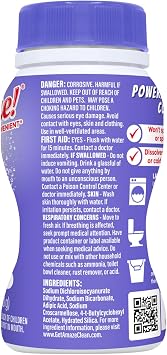AMAZE Ultra Concentrated Bleach Tablets Lavender Scent [CASE - 6 bottles] | For Laundry Toilet and Multipurpose Home Cleaning. No Splash, No Spills. Liquid Bleach Alternative. Compact & Easy to Use.
