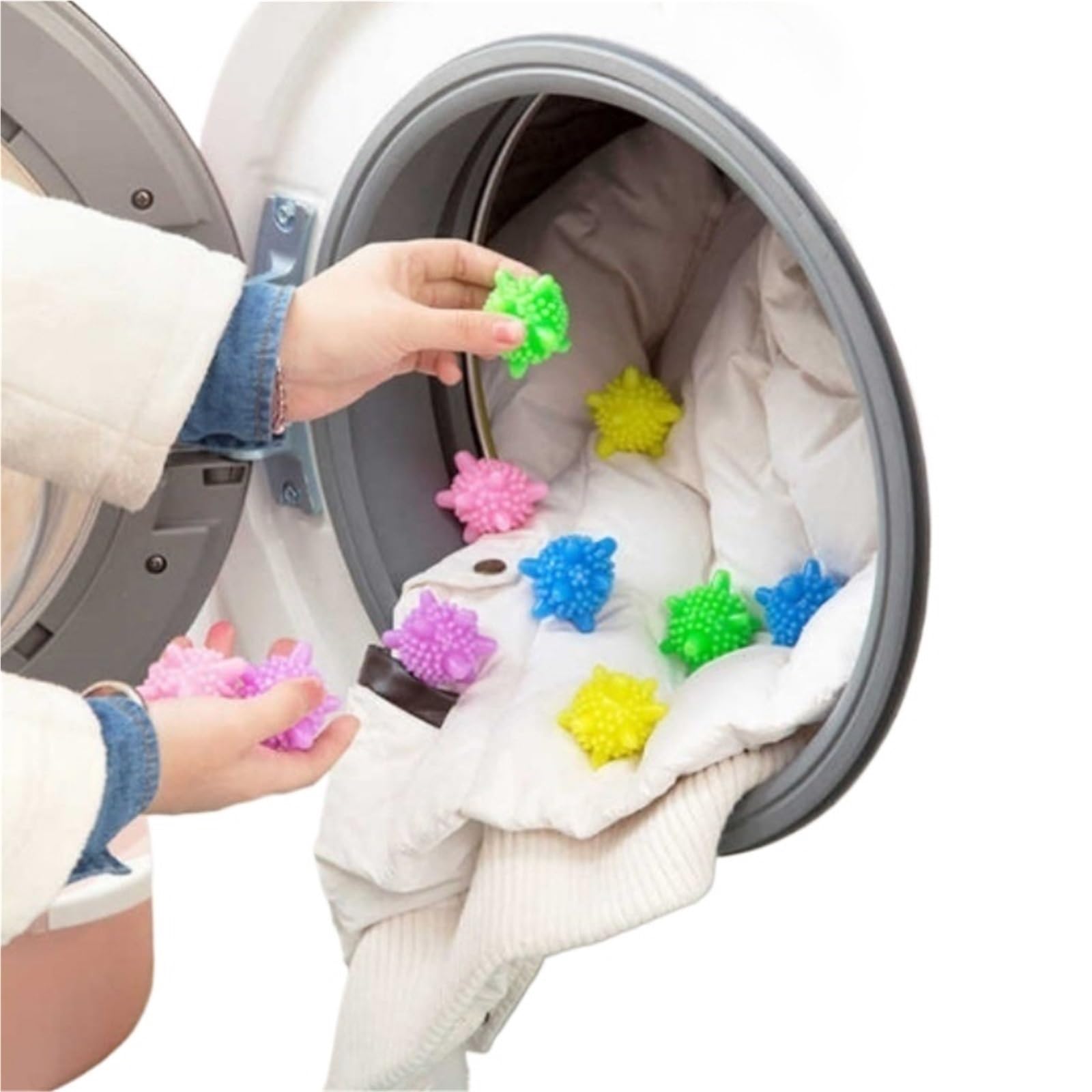 Waschkugel 50/100 Stück Wäscheball | Anti-Tangle-Kleidung(50pcs)