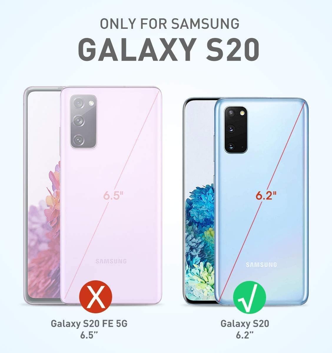 SUPCASE Unicorn Beetle Pro Series für Galaxy S20 5g (Version 2020), schützende, doppelschichtige, robuste Hülle mit Holster und Ständer ohne integrierten Displayschutz (Metallicblau)