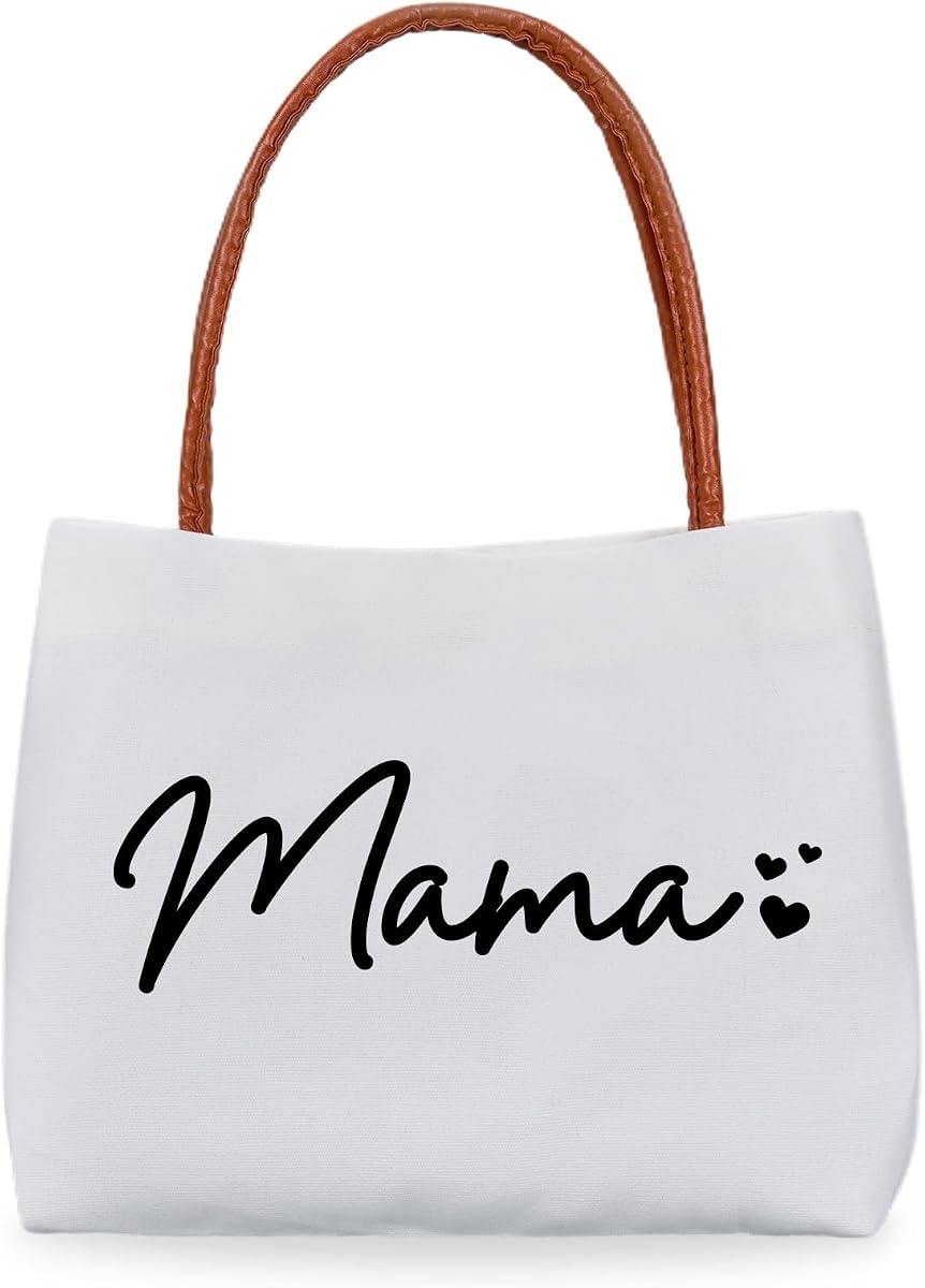 Mom Mama Bag Mother Gifts Momlife Tote for Hospital, Shopping, Beach, Travel