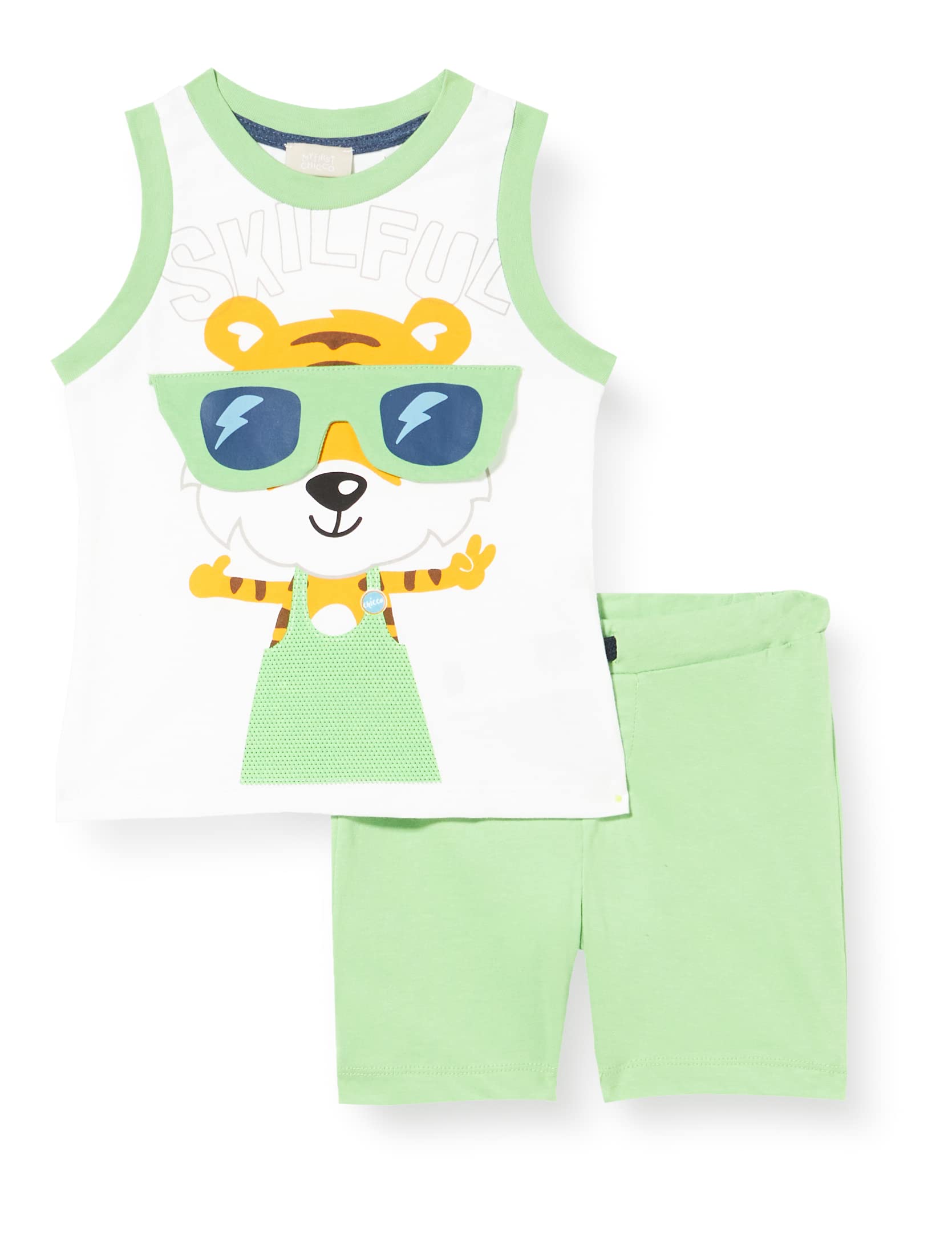 Chicco Conjunto De Niño con Camiseta Y Pantalones Cortos Bebé-Niños