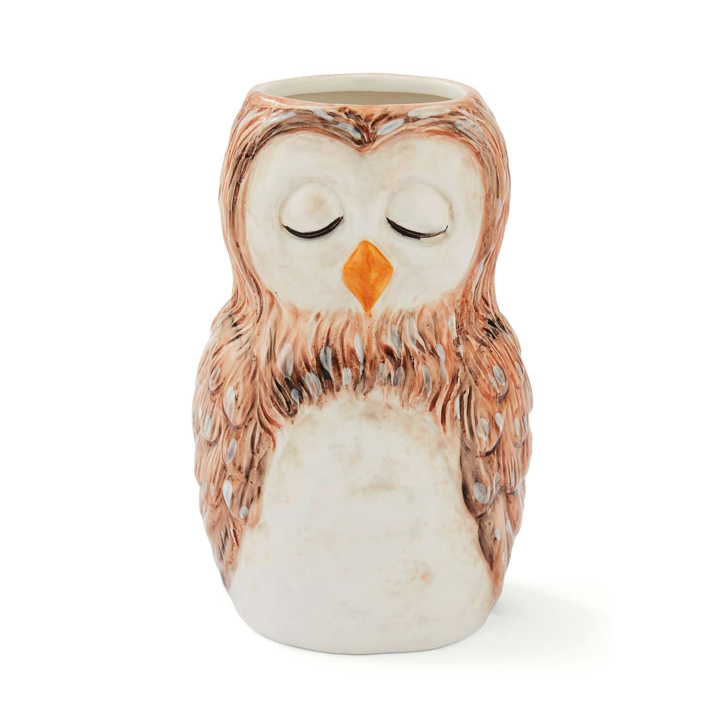 Cooksmart Forest Fable Utensil Pot | British Designed Stoneware Storage Holder | Woodland-Inspired Kitchen Organisation | Rustic & Durable Kitchen Accessory | Stylish Farmhouse Décor