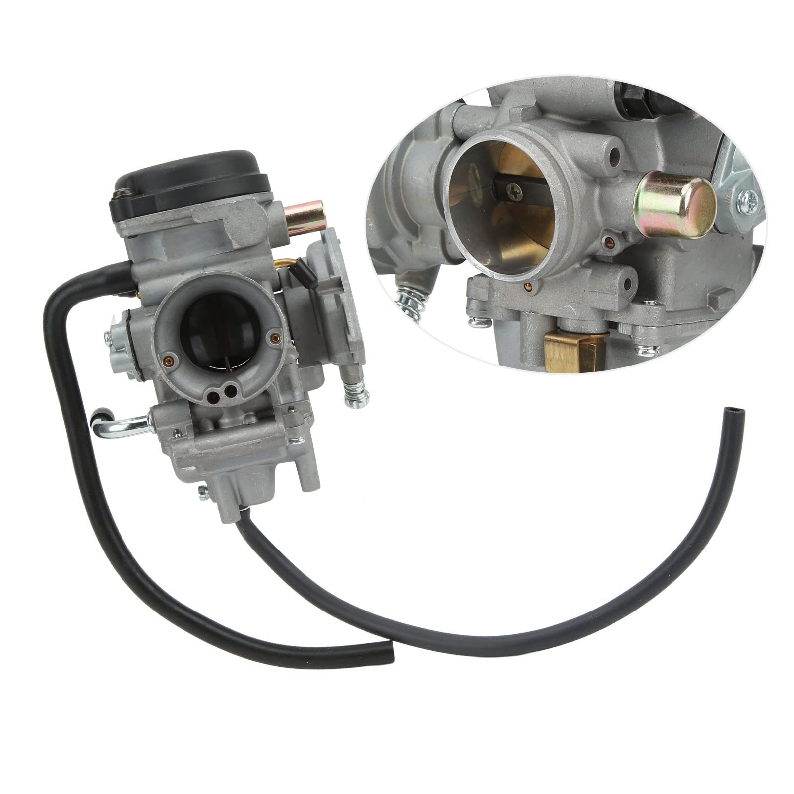 Carburador ATV Kit de Carburador Reemplazo para Bombardier OUTLANDER MAX 400 4x4 2004‑2008 de Combustible Carburador