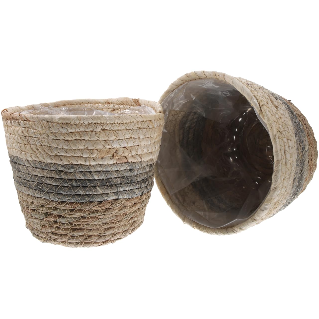 Pots de fleurs en paille Operitacx pour sublimer votre salon et balcon