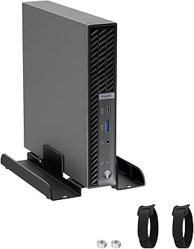 حامل مكتبي عالمي صغير للكمبيوتر الشخصي لـ Dell HP Lenovo حامل مكتبي عمودي قابل للتعديل لـ Dell OptiPlex MFF 7050 7060 Lenovo ThinkCentre M910Q M700 HP EliteDesk 800 Mini PC Desk Mount