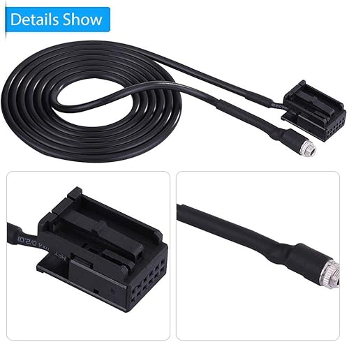 Miniatura 2 de AUX en hembra Cable Car 6000 CD para audio hembra AUX Cable adaptador para Focus Mondeo con llaves de herramienta de extracción