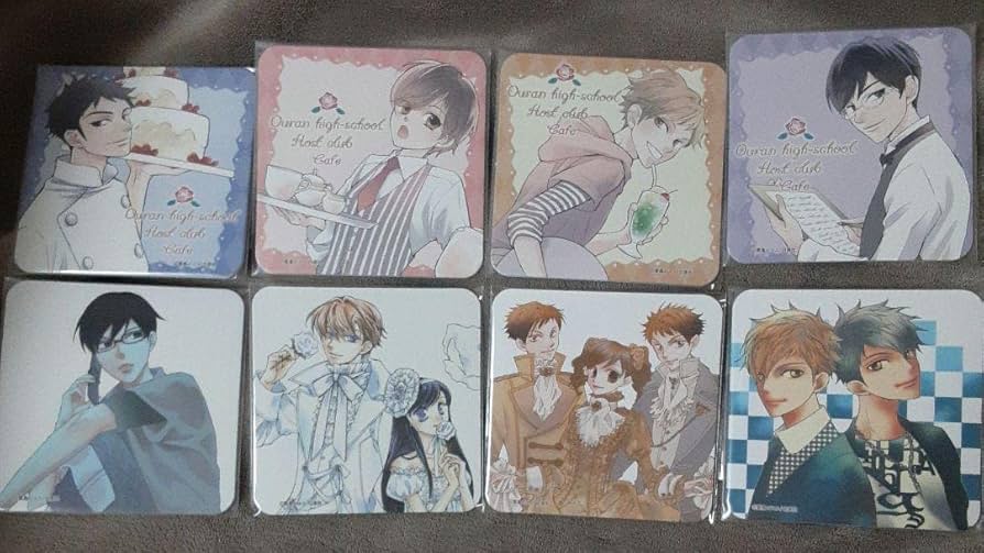 Amazon.co.jp: 桜蘭高校ホスト部 カフェ コースター 前半 コンプリート