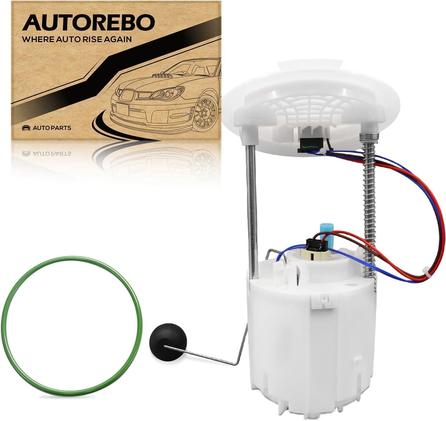 Electric Fuel Pump Module Assembly with Sending Unit Compatible with Chrysler 300 2005-2015 Dodge Challenger 2008-2015 Charger Magnum 2005-2008, For P76609M 68102695AG E7192M SP7029M 5161808AC