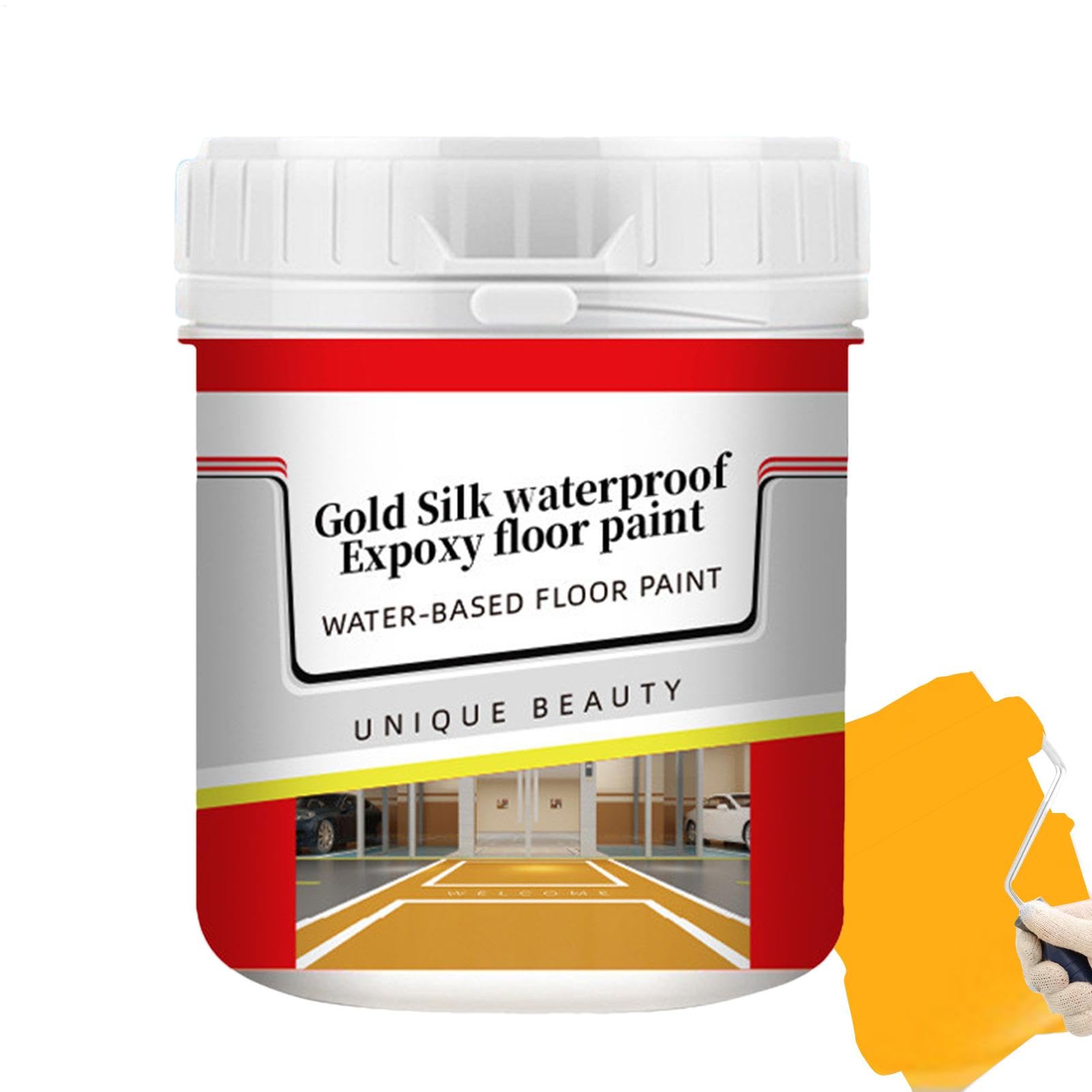 Peinture sol époxy à base d'eau pour protection intérieure et extérieure