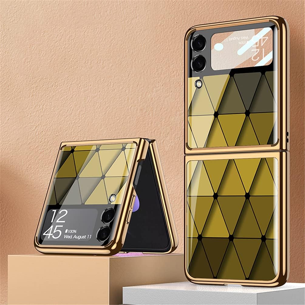 SHIEID Case for Samsung Galaxy Z Flip3 5G,Case Ultra-Thin PC Phone Cover with Samsung Galaxy Z Flip3 5G,Cover for Samsung Galaxy Z Flip3 5G,KBL4