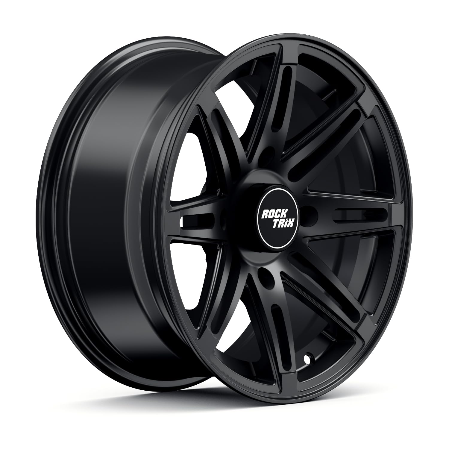 RT-177813  Amazon.com: RockTrix RT103 14in ATV Wheels Rims 14x7 Matte Black