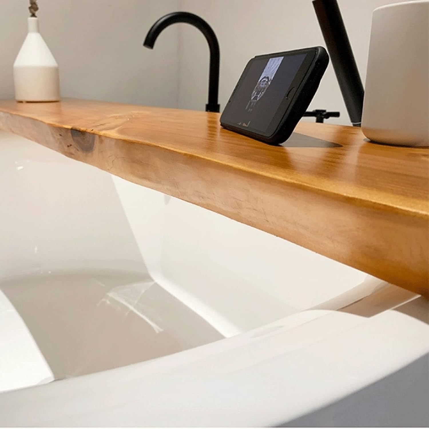 Bathtub Trays Organizer Bathroom Tray Decorative Soap Candle Storage Tablet Holder Furniture