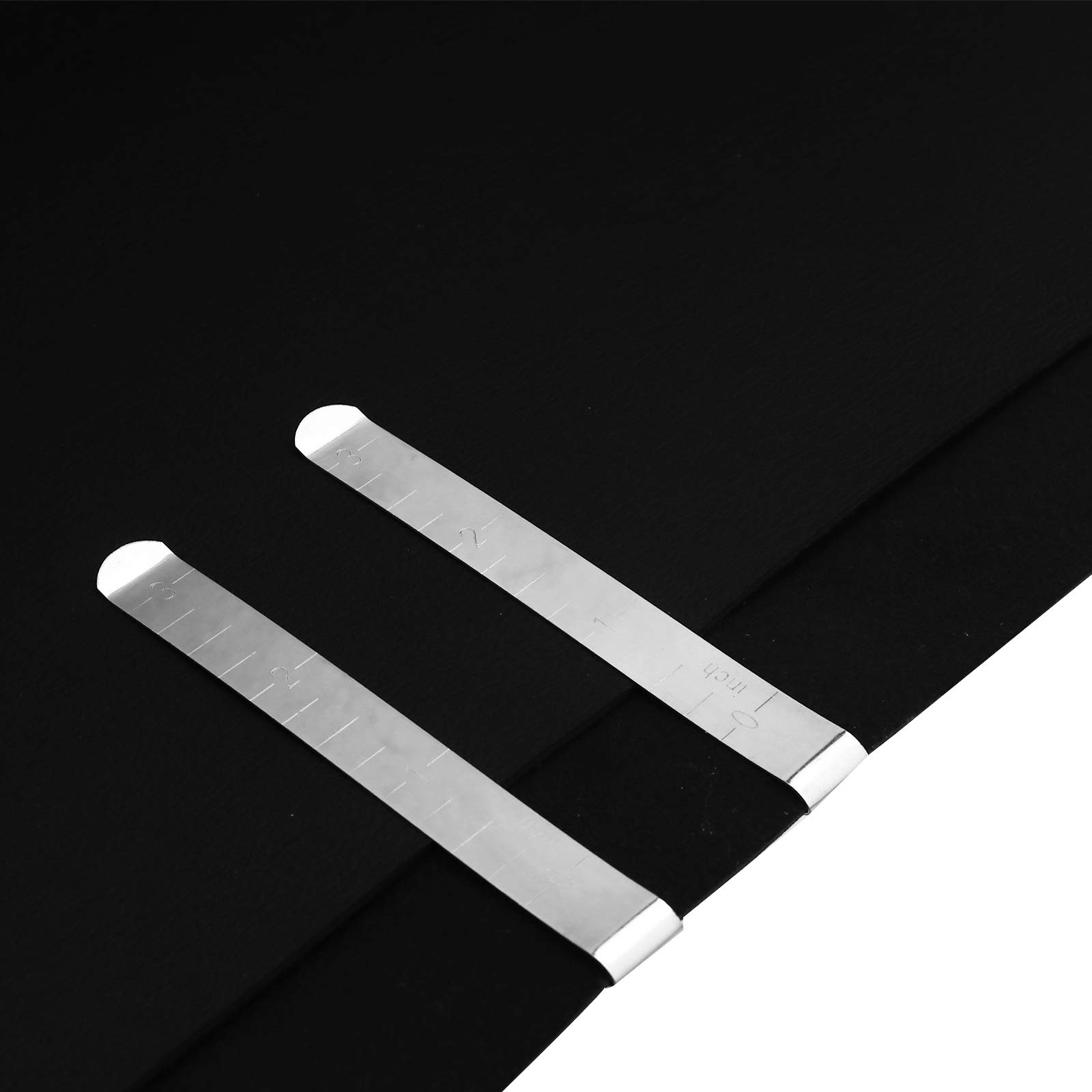 20 Clip Da Cucito In Acciaio Inox - Per Orli Precisi E Cucito Professionale | 7.6 Cm Con Righello - Foto 3