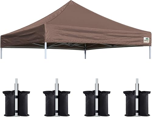 Miniatura 129 de Eurmax - Toldo de repuesto, 10 x 10, elige entre 30 colores, solamente toldo, regalo de 4 unidades de bolsas