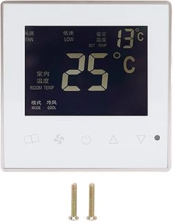 Ubervia® Thermostat, Multi-Mode High Accuracy Durable Air Conditioner Thermostat Convinient for Hall for Dining Room