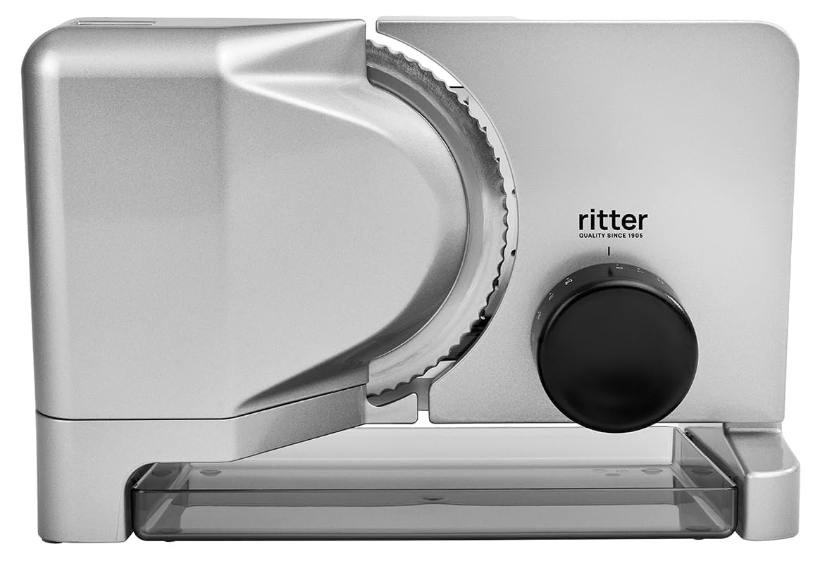 Cortafiambres ritter E 16 Duo Plus, cortafiambres eléctrico con motor ecológico, made in Germany