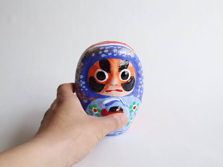 松川だるま　尺　特大　達磨　伝統工芸　工芸品　置物　縁起物　土人形　仙台　宮城県 松川だるま 尺 特大 達磨 伝統工芸 工芸品 置物 縁起物 土人形