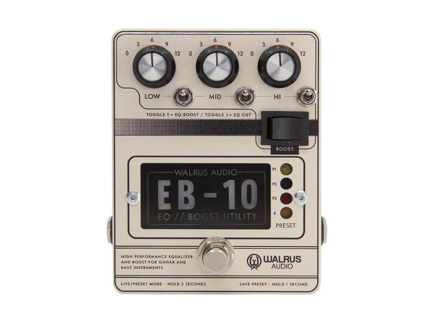 Amazon | WALRUS AUDIO EB-10 Cream コンパクトエフェクター