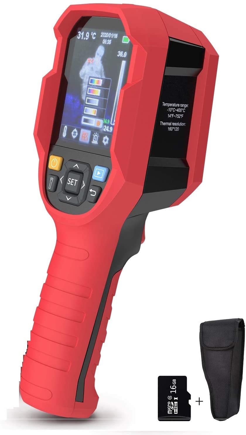 220 x160 IR Infrared Thermal Imager Camera Rechargeable Handheld (Black)