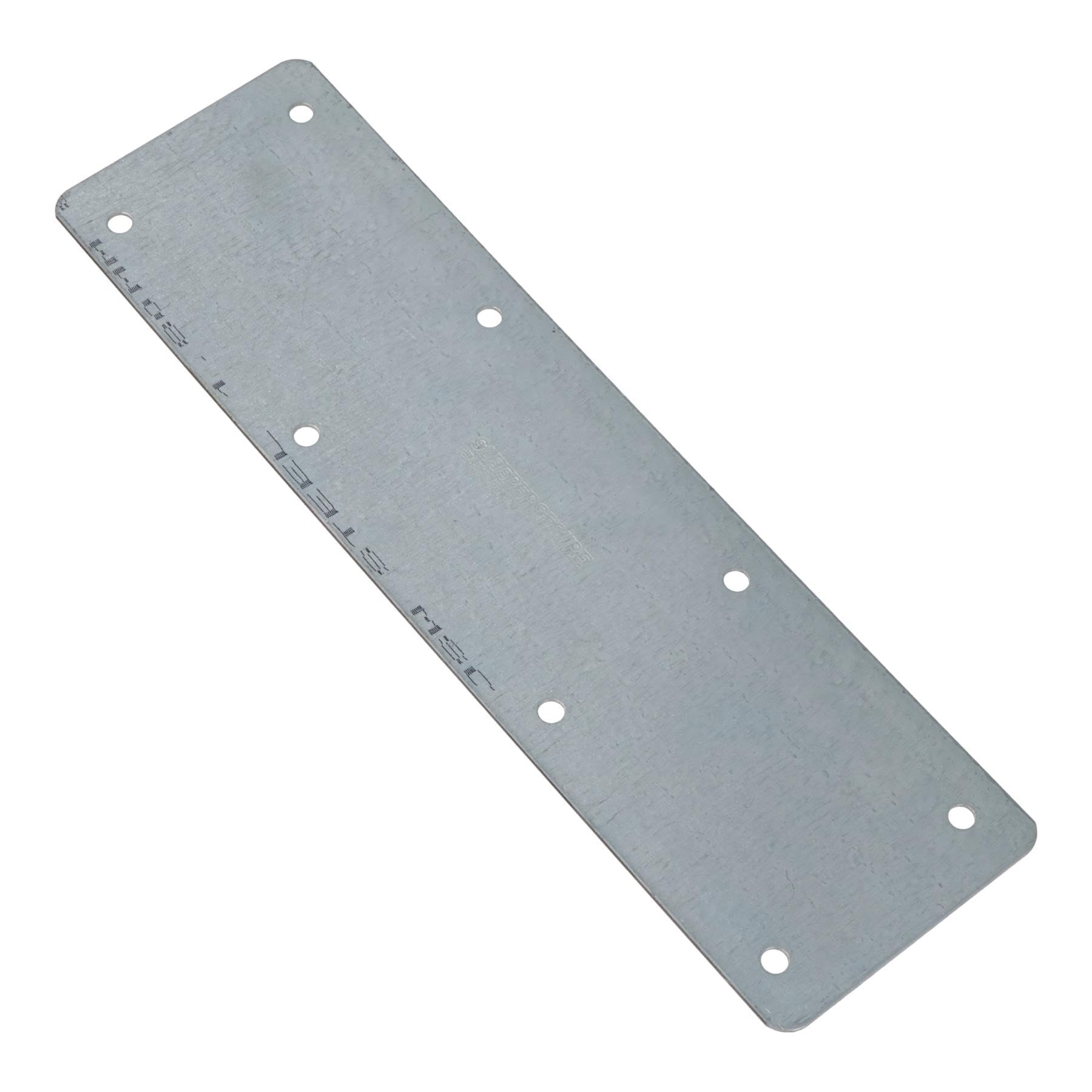 Large Internal Sleeper Straight Support Plate 100mm x 350mm Galvanised 1pc