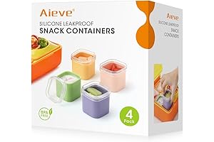 Leakproof, Bento-Compatible Dips Containers (Pack of 4)