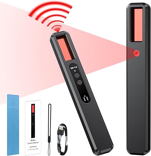 Detectores de cámara oculta, detector de cámara, detector antiespía dispositivos ocultos, detector de errores de cámara espía, protector de