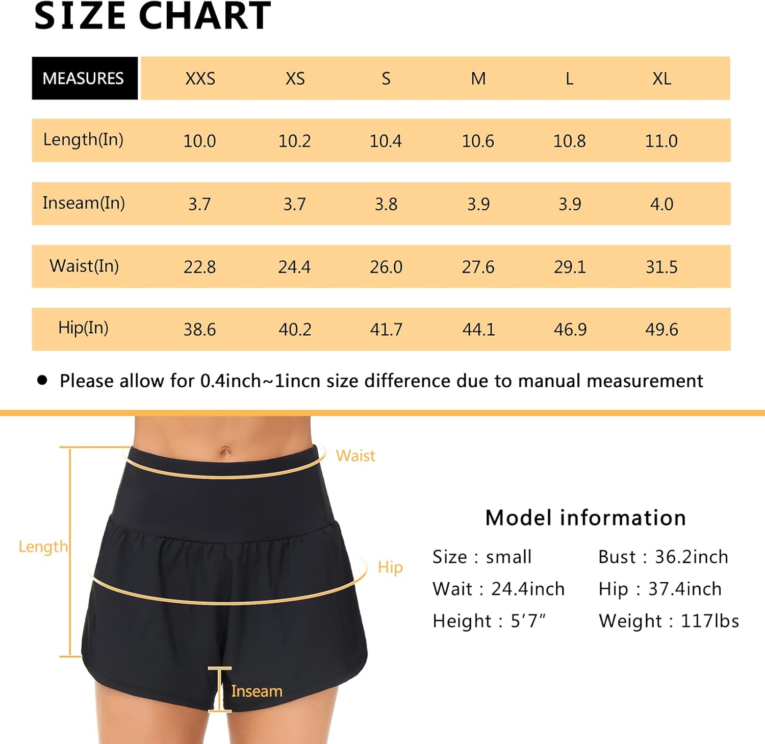 Dragon Fit Women's Quick-Dry Running Shorts Athletic Sweat Workout Shorts with Mesh Liner Zipper Pockets - Image 5