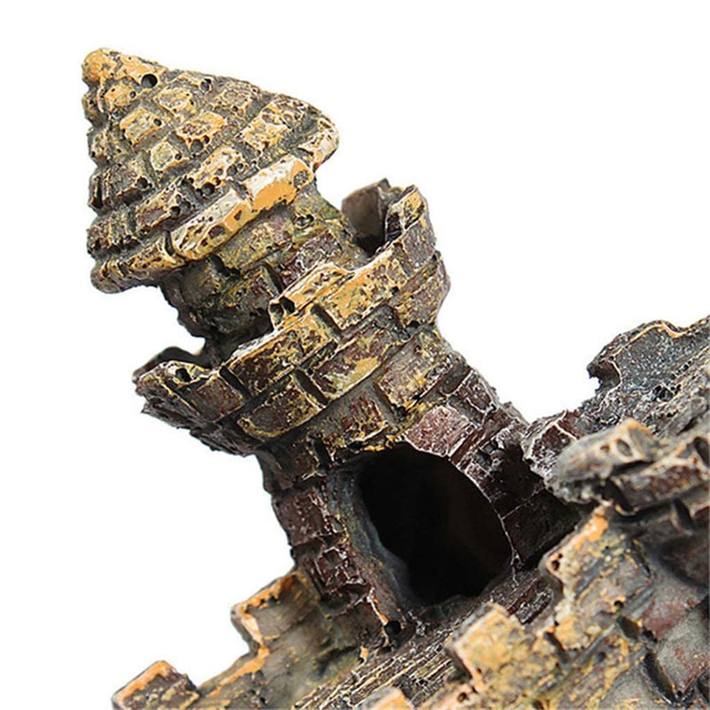Corteza de escondite de Reptiles, paisajismo de Acuario, decoración de hábitat, Tortuga, Lagarto, pez, escondites de Serpientes, Escalada, Cueva de Reptil, Accesorios para Cajas