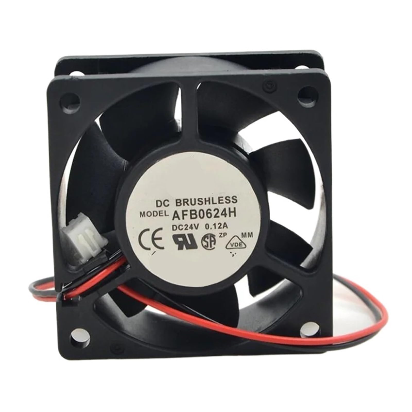 MGIMGFKZD AFB0624H 24V 0.12A 6025 Inverter Fan 2-Wire 6cm Fan