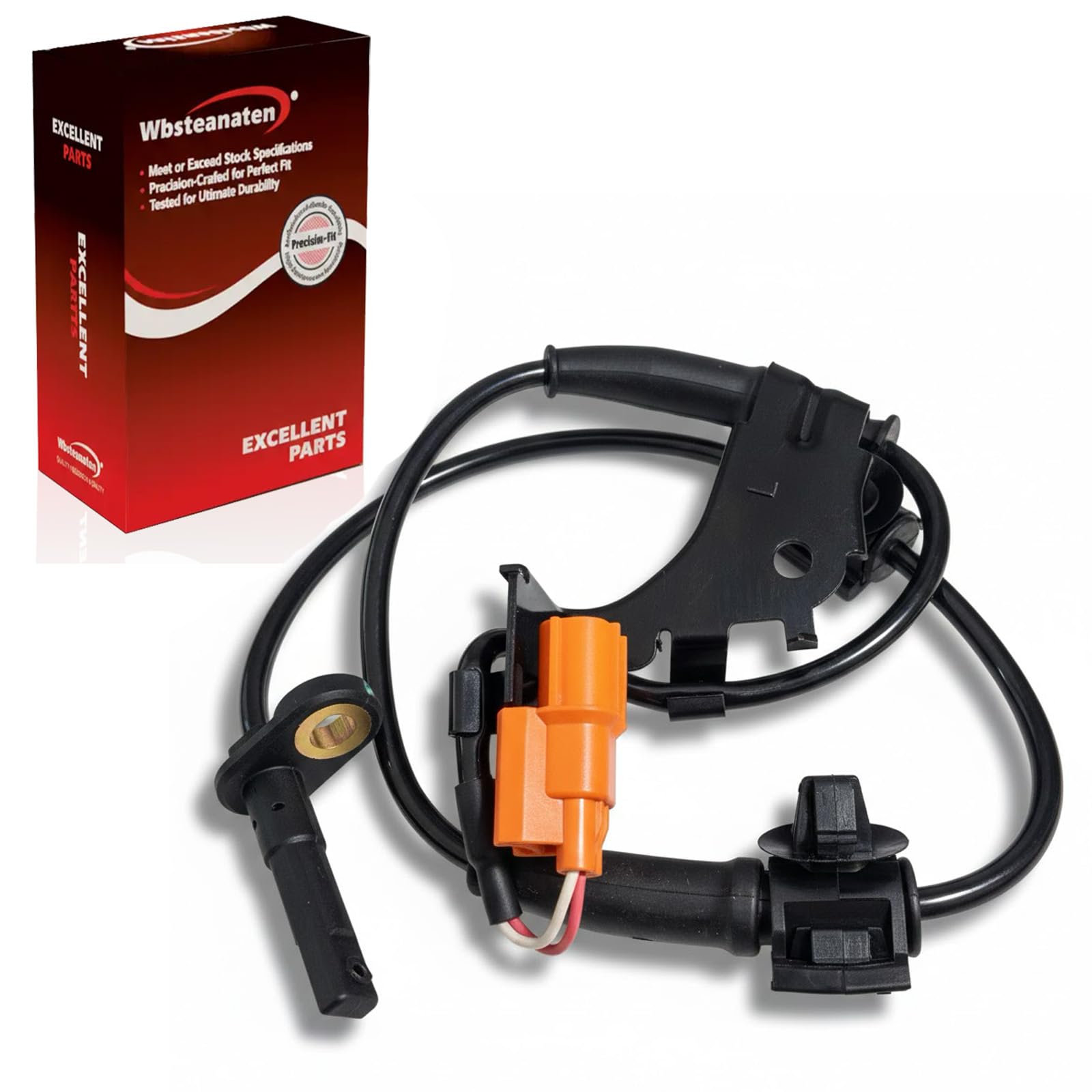 ABS Wheel Speed Sensor 1Pc: Front Left Compatible with Honda 2003-2011 Element L4 2.4L