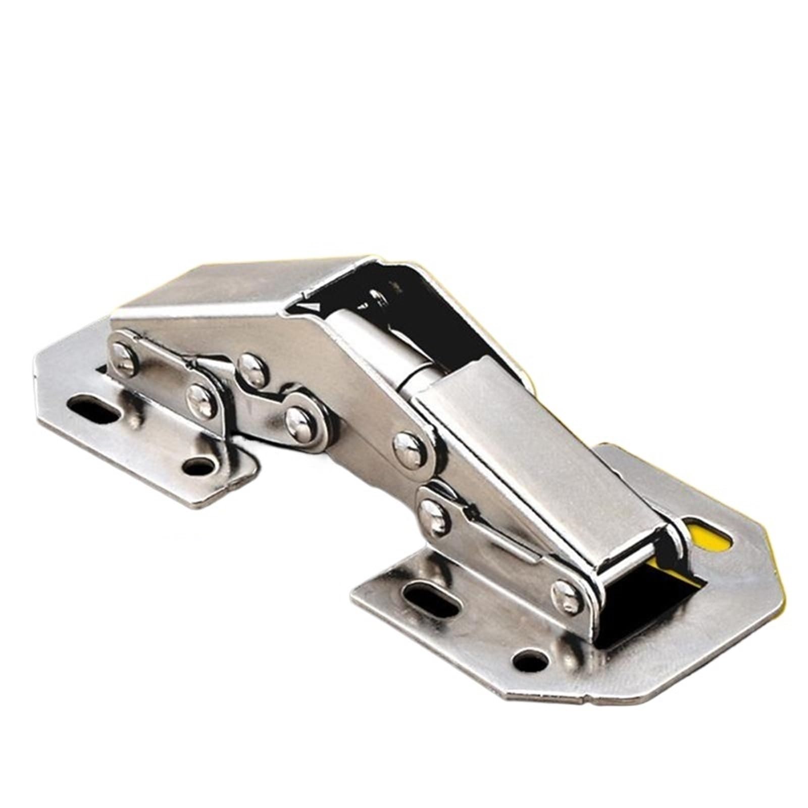 10pcs 4 inch 90 Degree Not Drilling Hole Furniture Hinges Door Hinges
