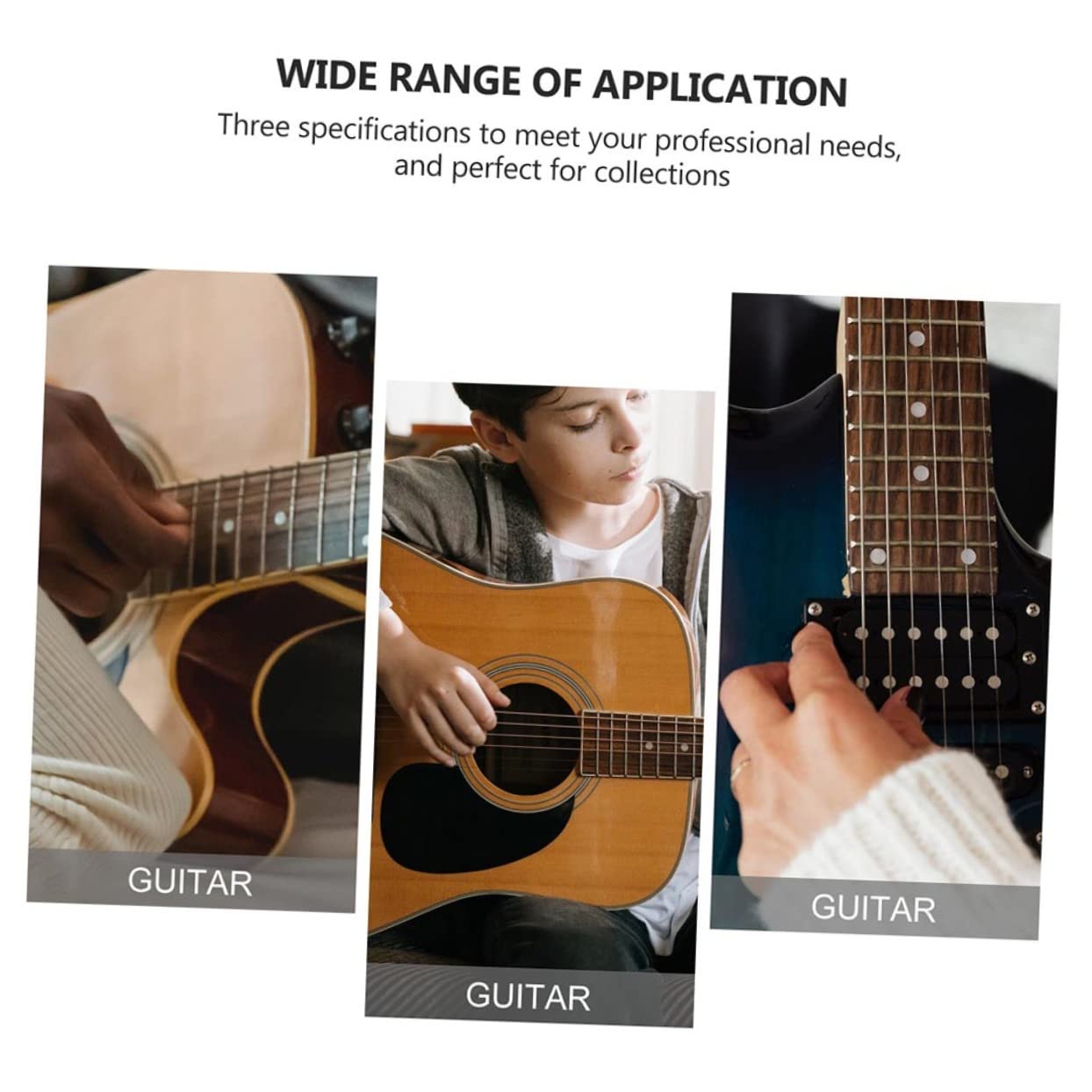BESTonZON 6 Pezzi Plettri Plettri Per Chitarra Strumento Di Supporto Plettri Per Chitarra Supporto Per Parti Di Chitarra Plettri Per Strumenti Organizer Per Plettro Per Chitarra