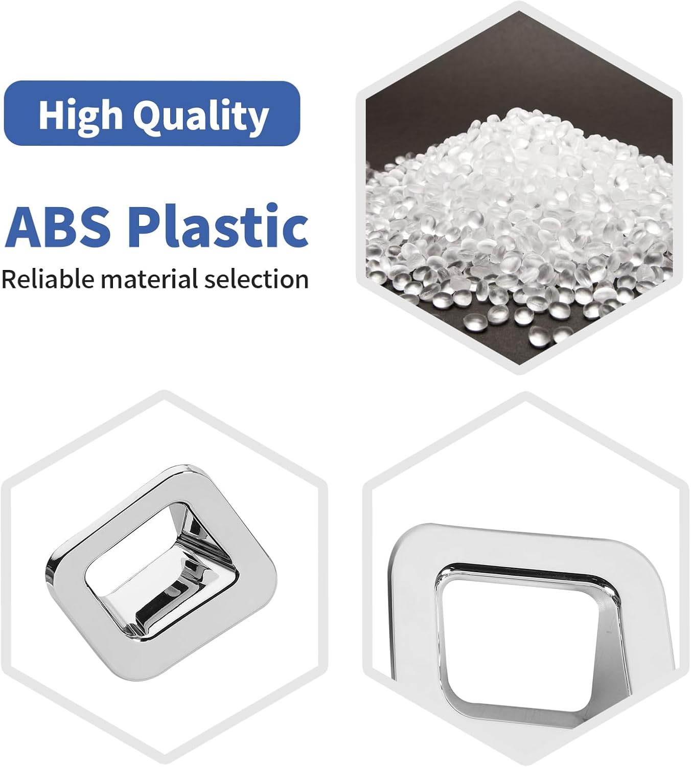 for RAM Rear License Plate Light Trim Cover Fit for Dodge RAM 2010-2017 Chrome Exterior Accessories 2pcs