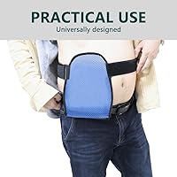 Vista 3 de Pilarmuture Fundas para bolsas de ostomía, impermeables, portátiles, con banda de fijación elástica ajustable, cinturón universal de ostomía
