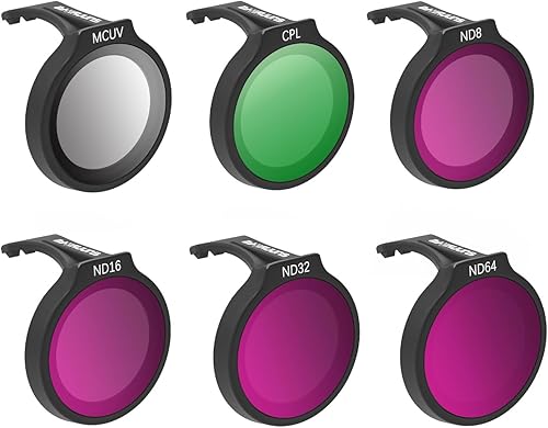 Neo - Juego de filtros de lente para DJI NEO Multi Coated HD vidrio óptico - Paq